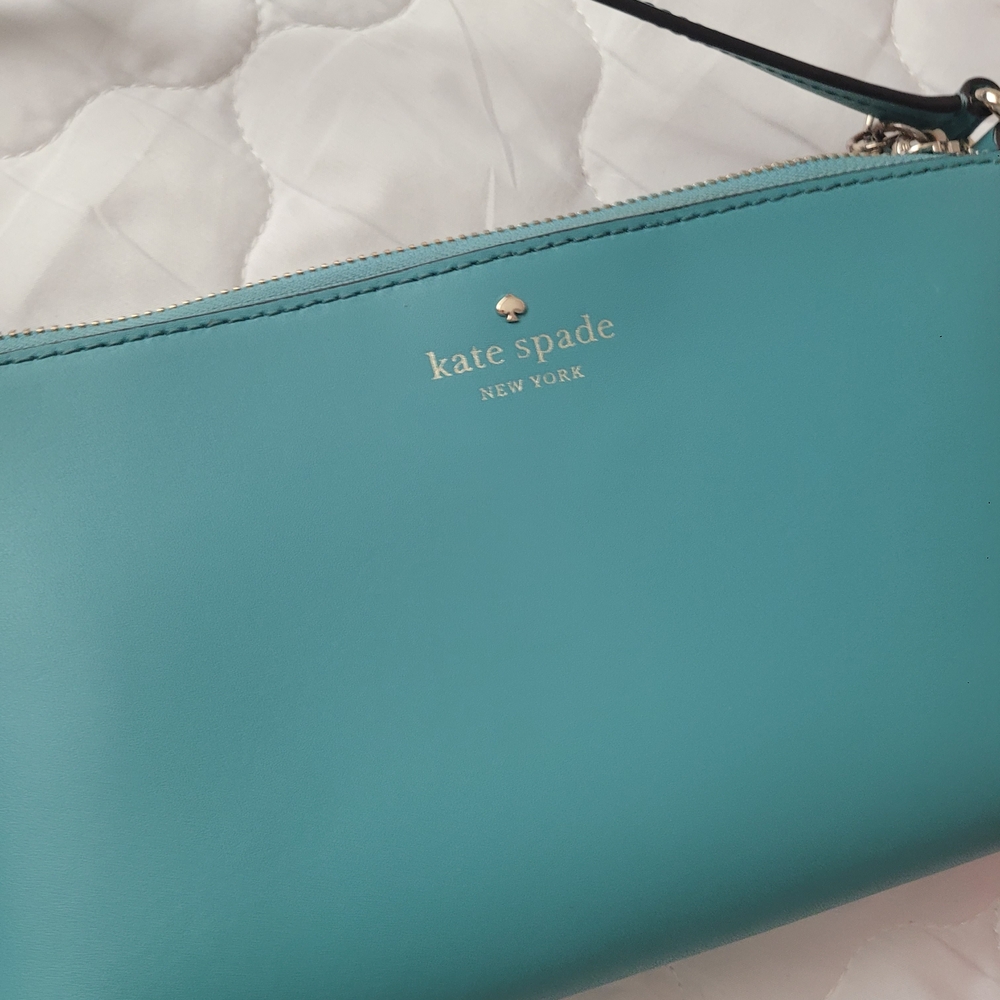 Kate Spade Turquoise Wristlet